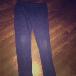 (Lightning is bad)size 14-16(xl)navy blue leggings